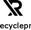 Recyclepro logo with a black "R" symbol.